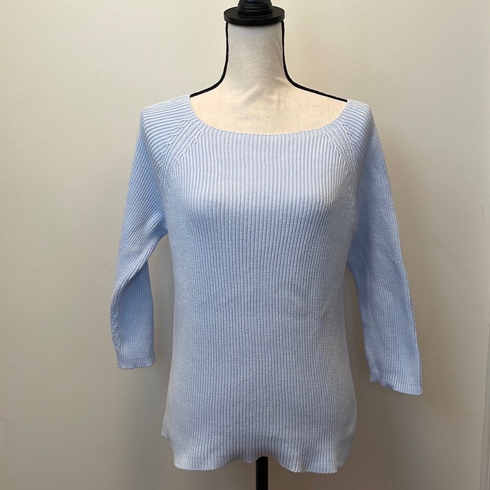 Old Navy Cotton Three Quarter Sleeve Sweater
